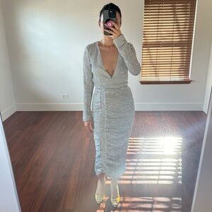 Lavish Alice Midi Sewuin dress Size 2 - NEW WITH TAG